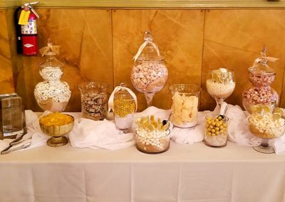 Romanesque Catering Candy Buffet