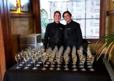 Romanesque Catering Champagne Toast